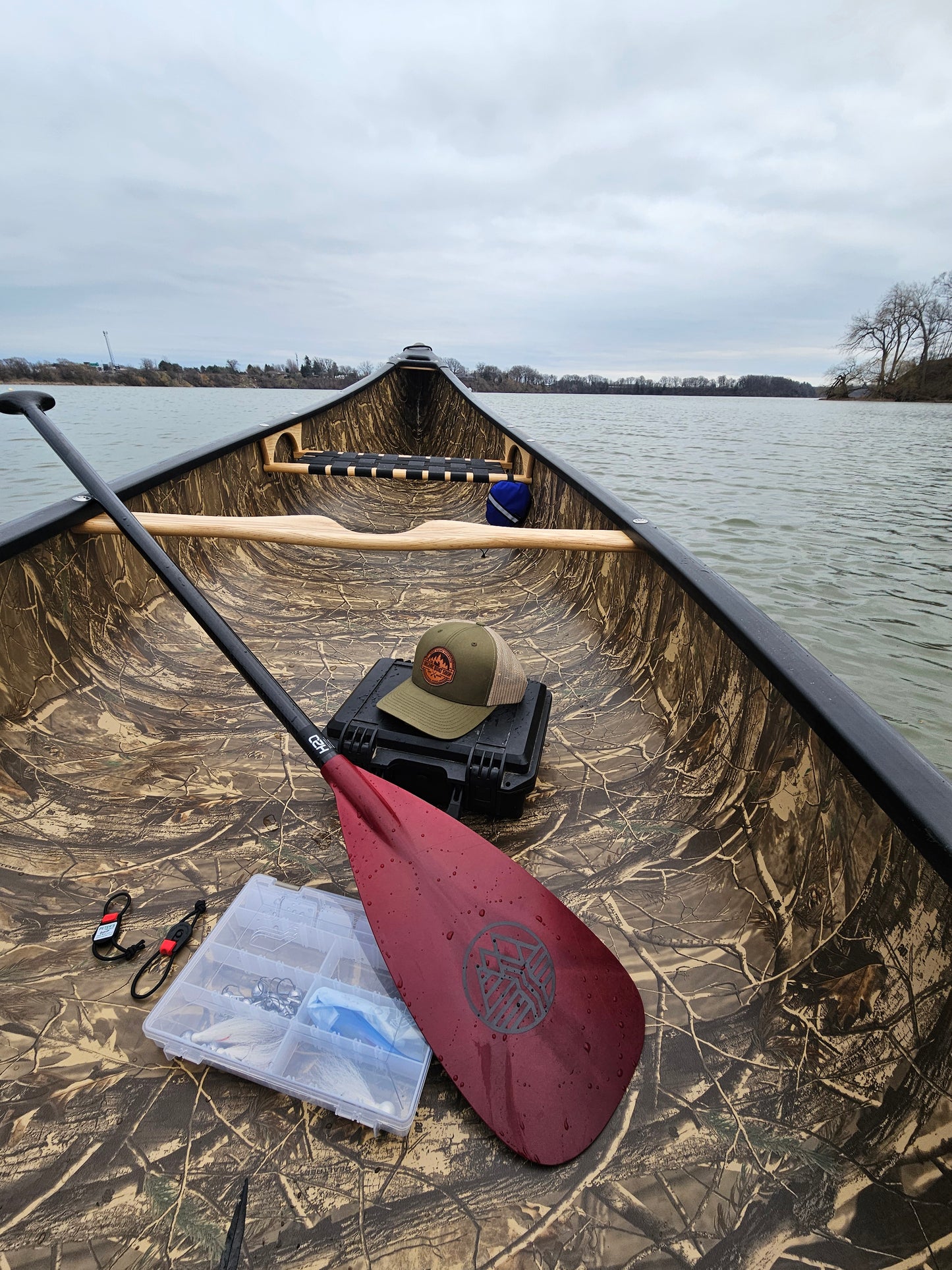 H2O CARBON TOURING CANOE PADDLE