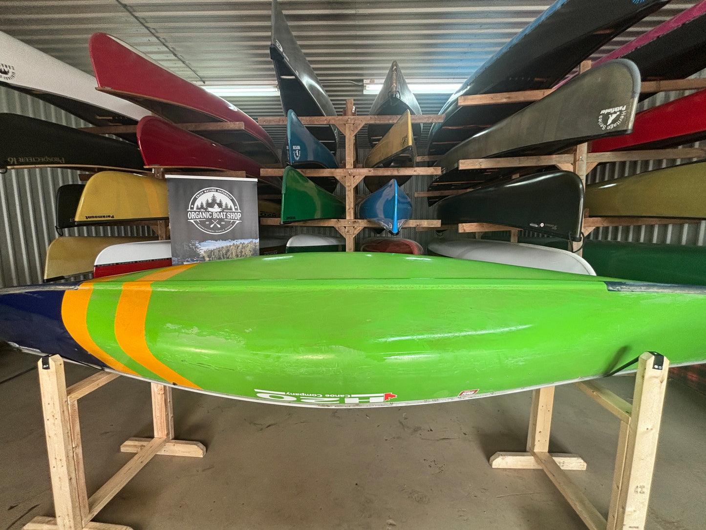 15 ft H20 Lightly Used Bob's Special canoe for sale