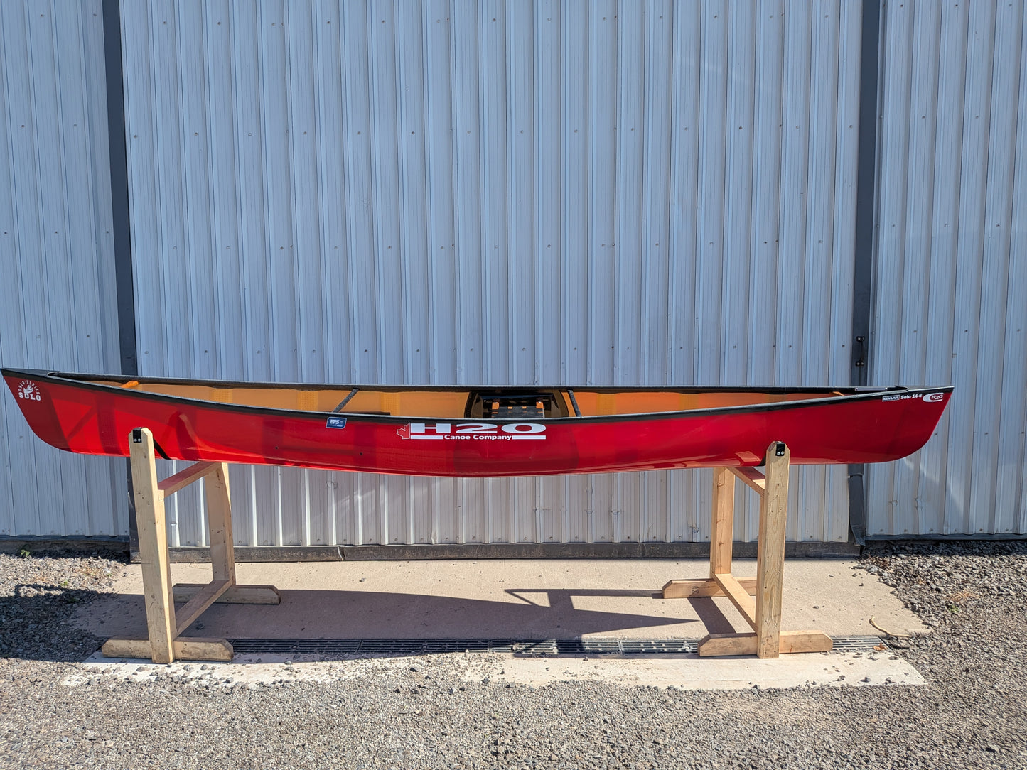 H2O Solo Kevlar Canoe 14'6"