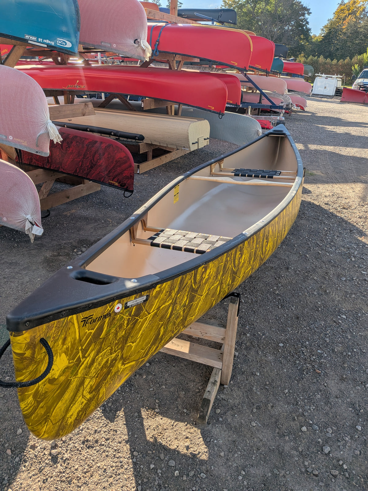 ESQUIF 15' PROSPECTOR YELLOW CAMO