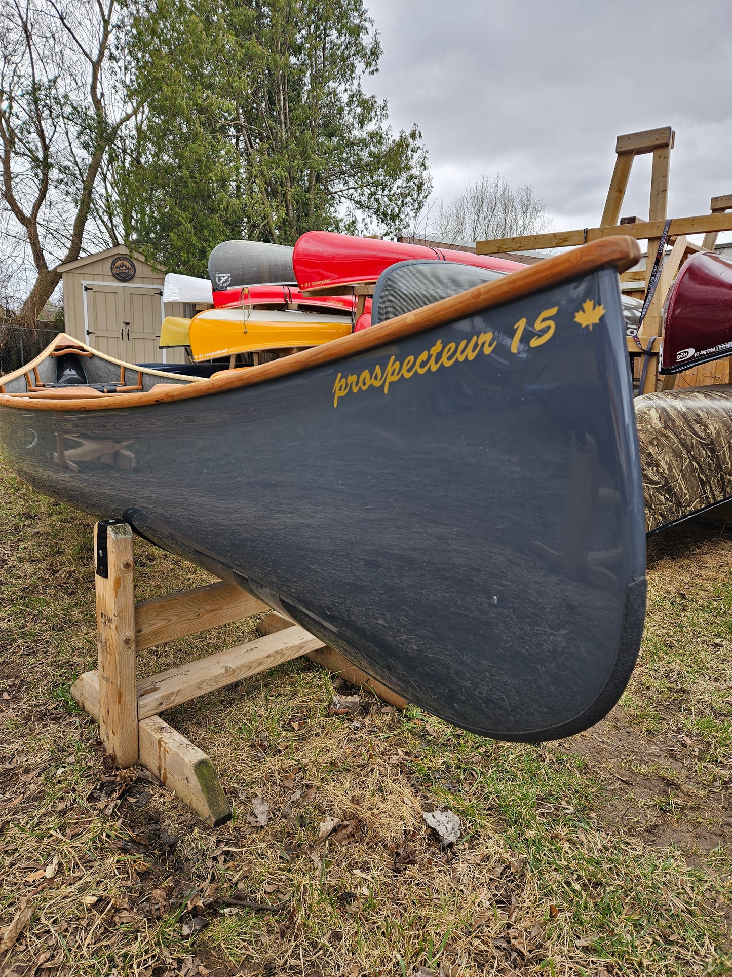 RHEAUME 15' PROSPECTOR KEVLAR CANOE