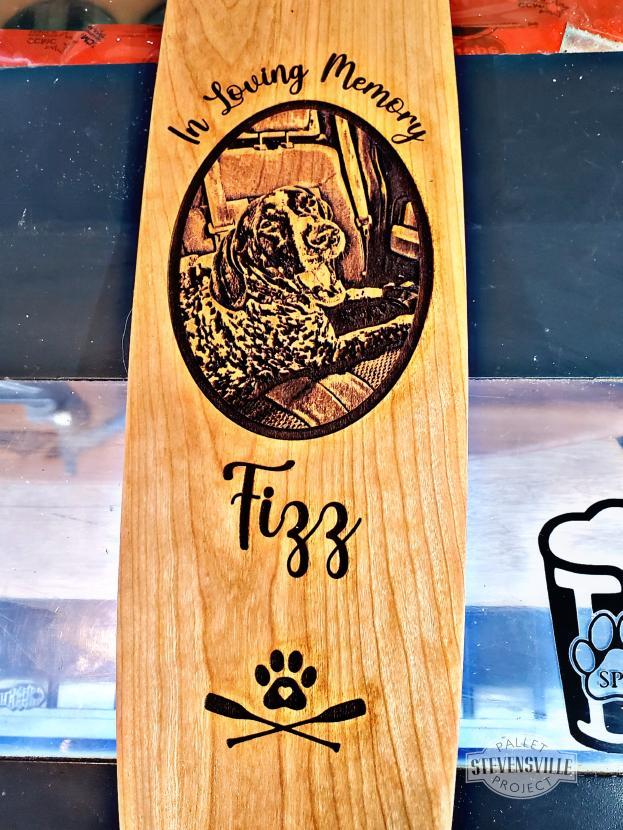 CUSTOM LASER PADDLE ENGRAVING