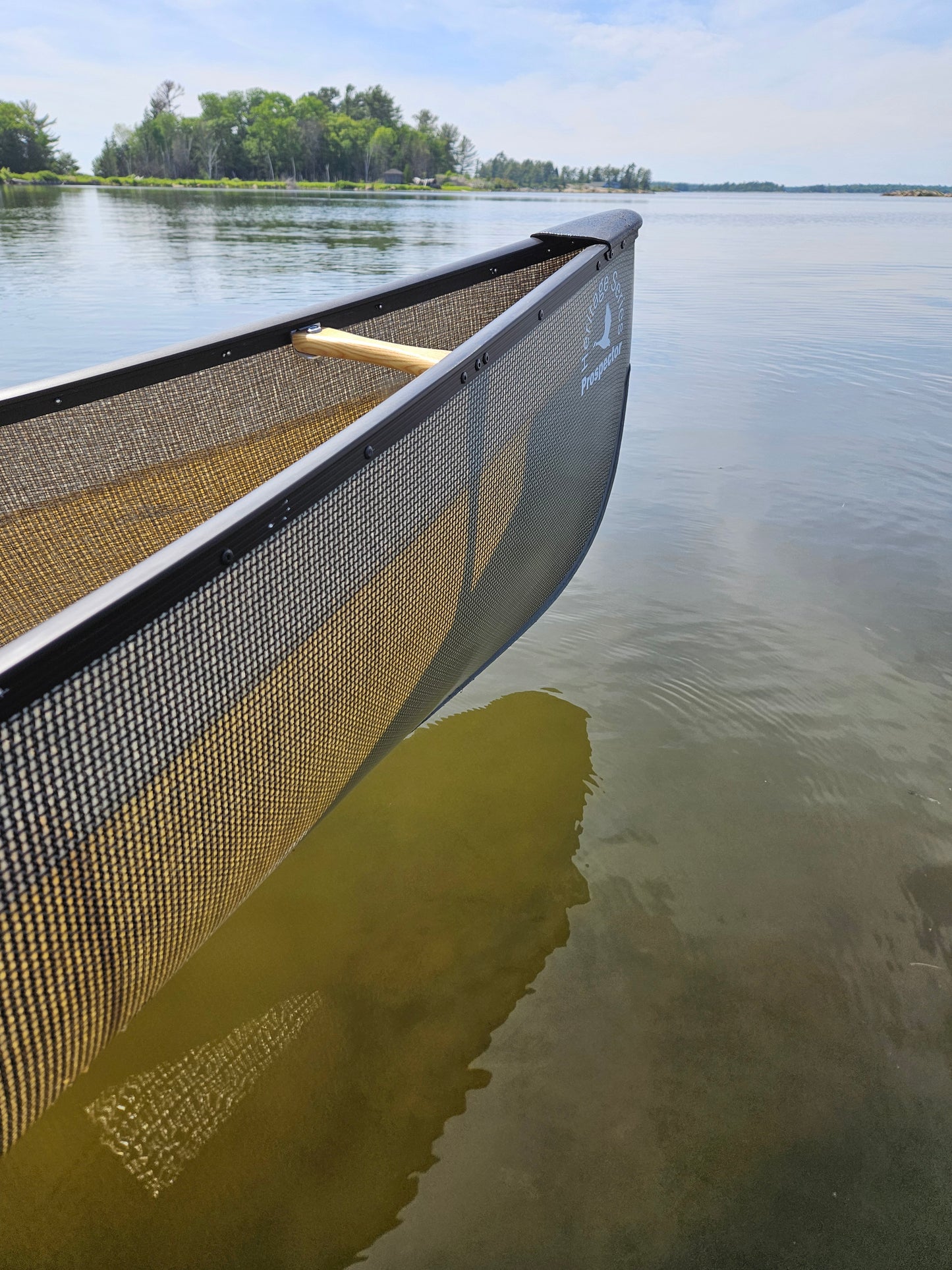 H2O PROSPECTOR 16'4 EPOXY w/ UV SHIELD BRUTE FORCE CARBON INNEGRA