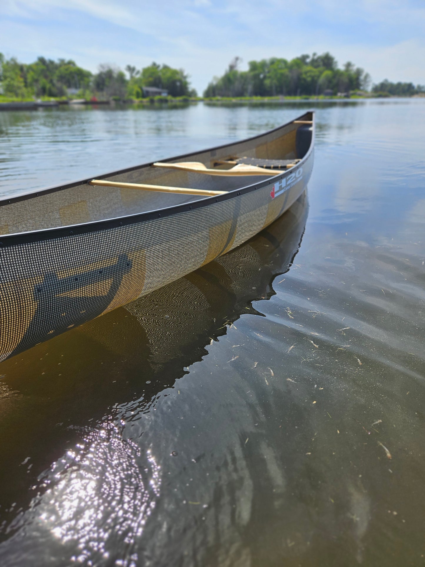 H2O PROSPECTOR 16'4 EPOXY w/ UV SHIELD BRUTE FORCE CARBON INNEGRA