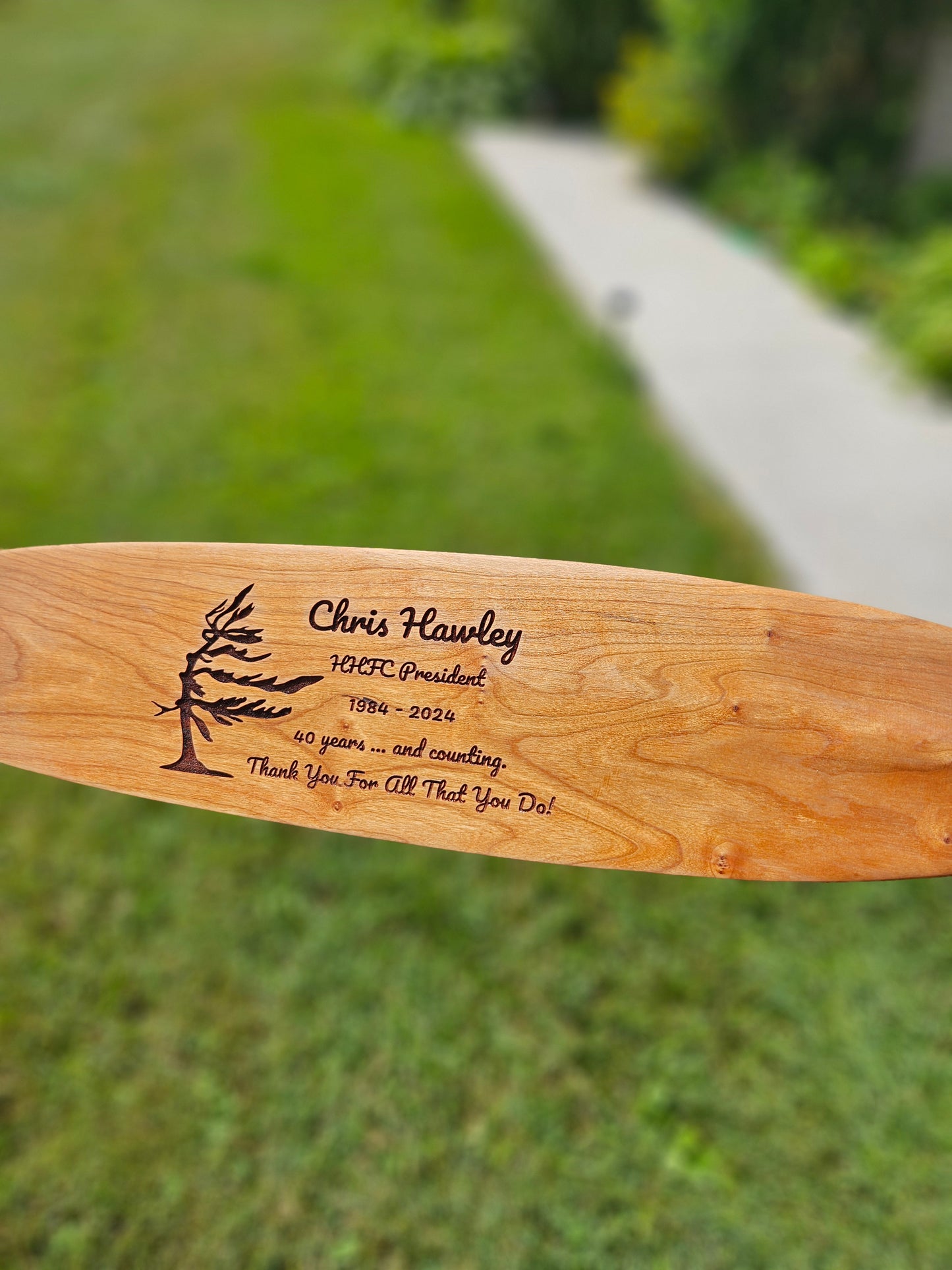CUSTOM LASER PADDLE ENGRAVING