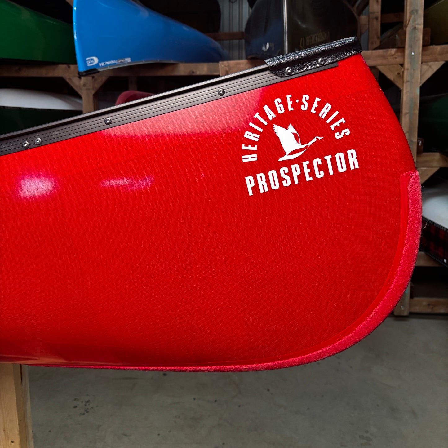 H20 14' 10" Prospector - Brute Force Kevlar Red