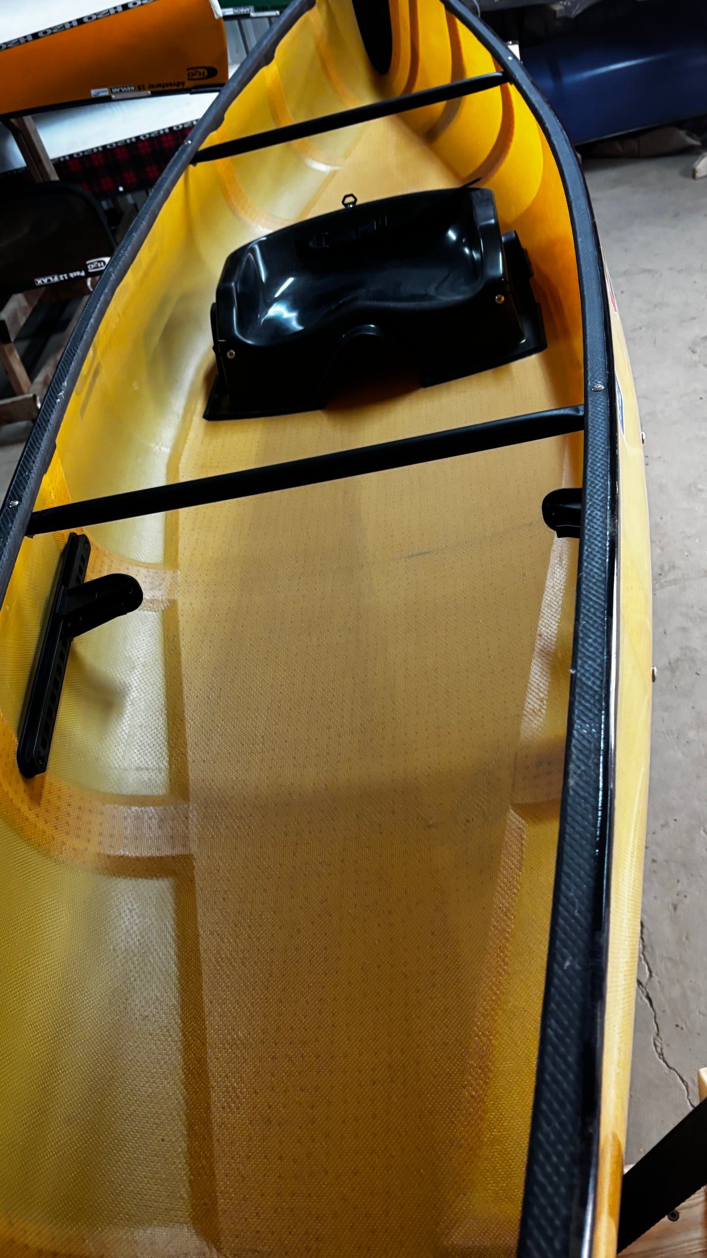 H2O 14'6" Solo Kevlar Canoe