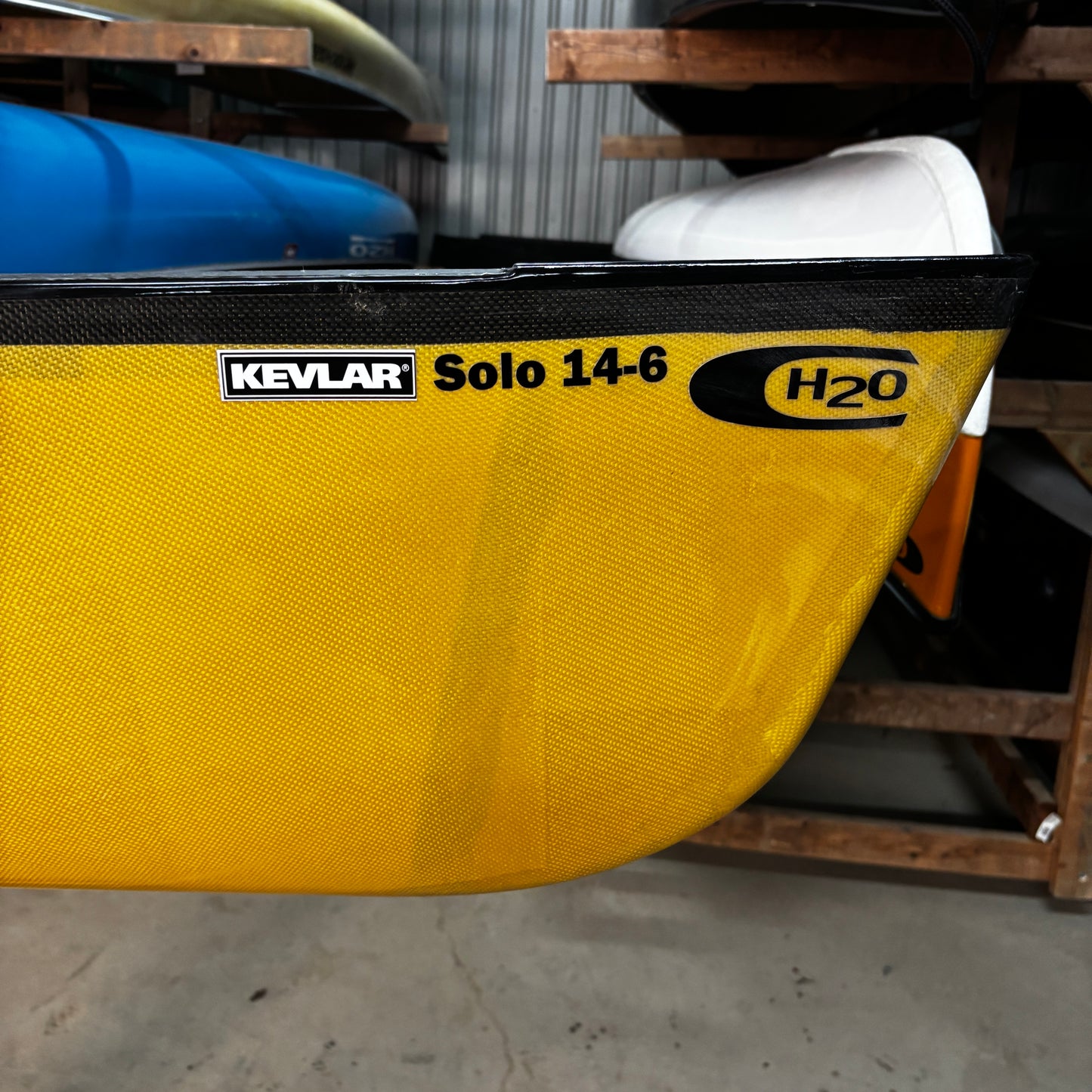 H2O 14'6" Solo Kevlar Canoe