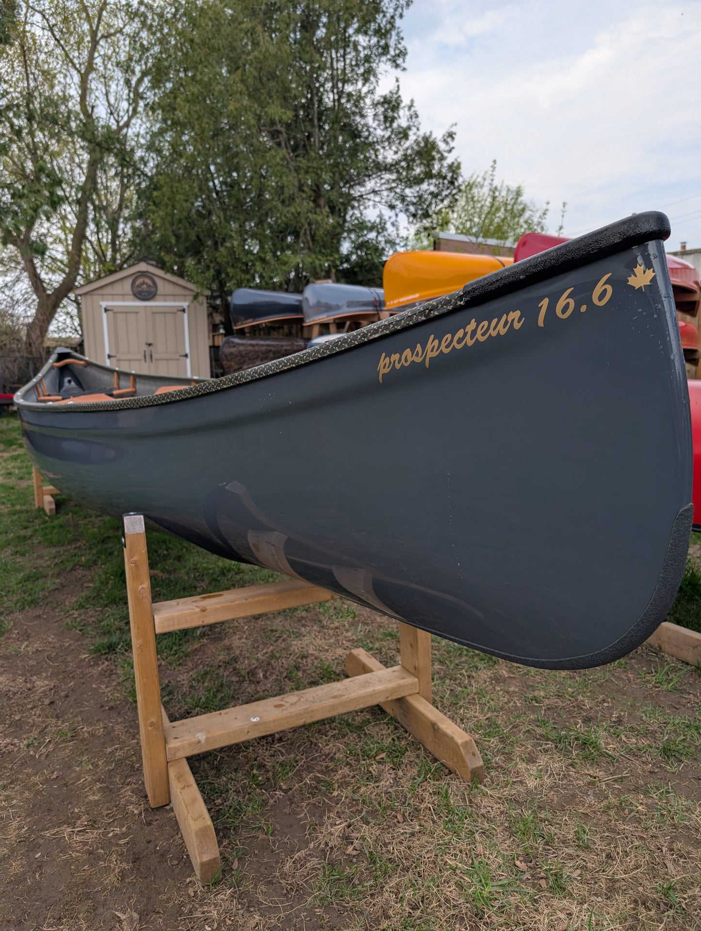 RHEAUME 16'6 PROSPECTOR KEVLAR CANOE