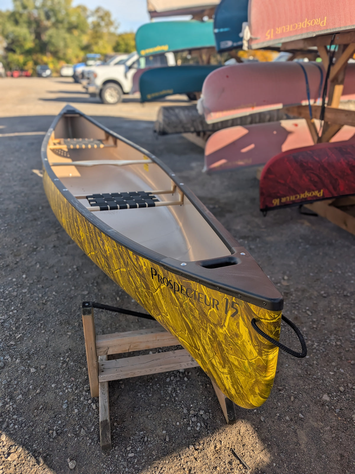 ESQUIF 15' PROSPECTOR YELLOW CAMO