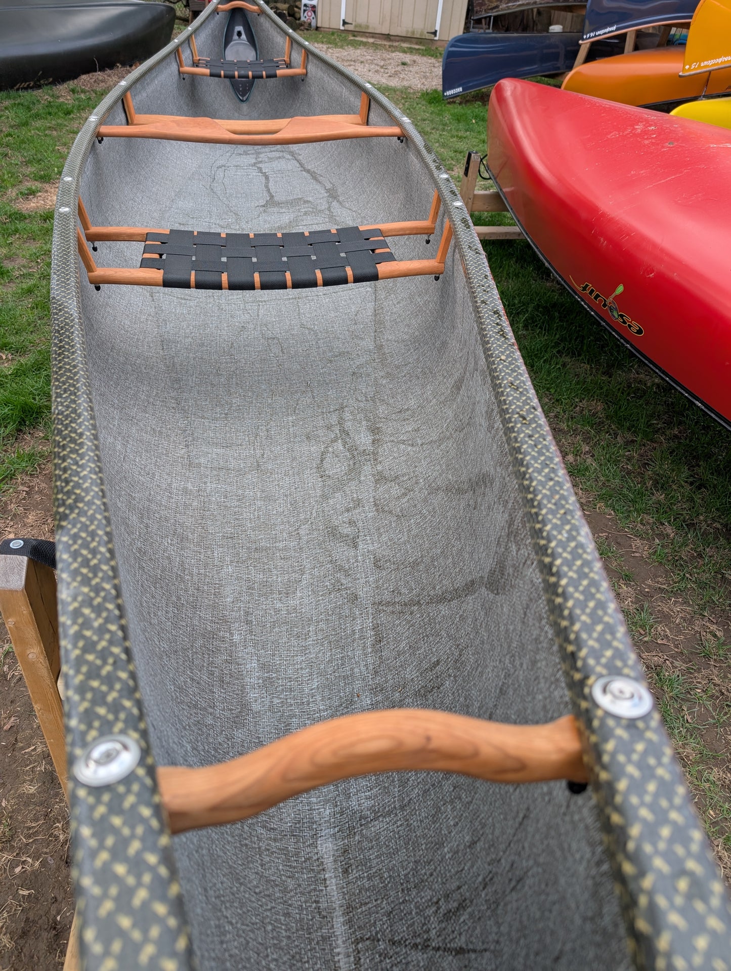RHEAUME 16'6 PROSPECTOR KEVLAR CANOE