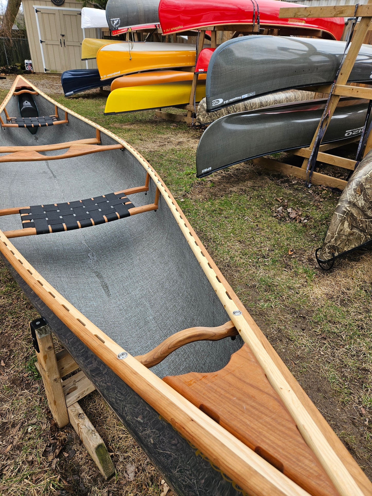 RHEAUME 15' PROSPECTOR KEVLAR CANOE