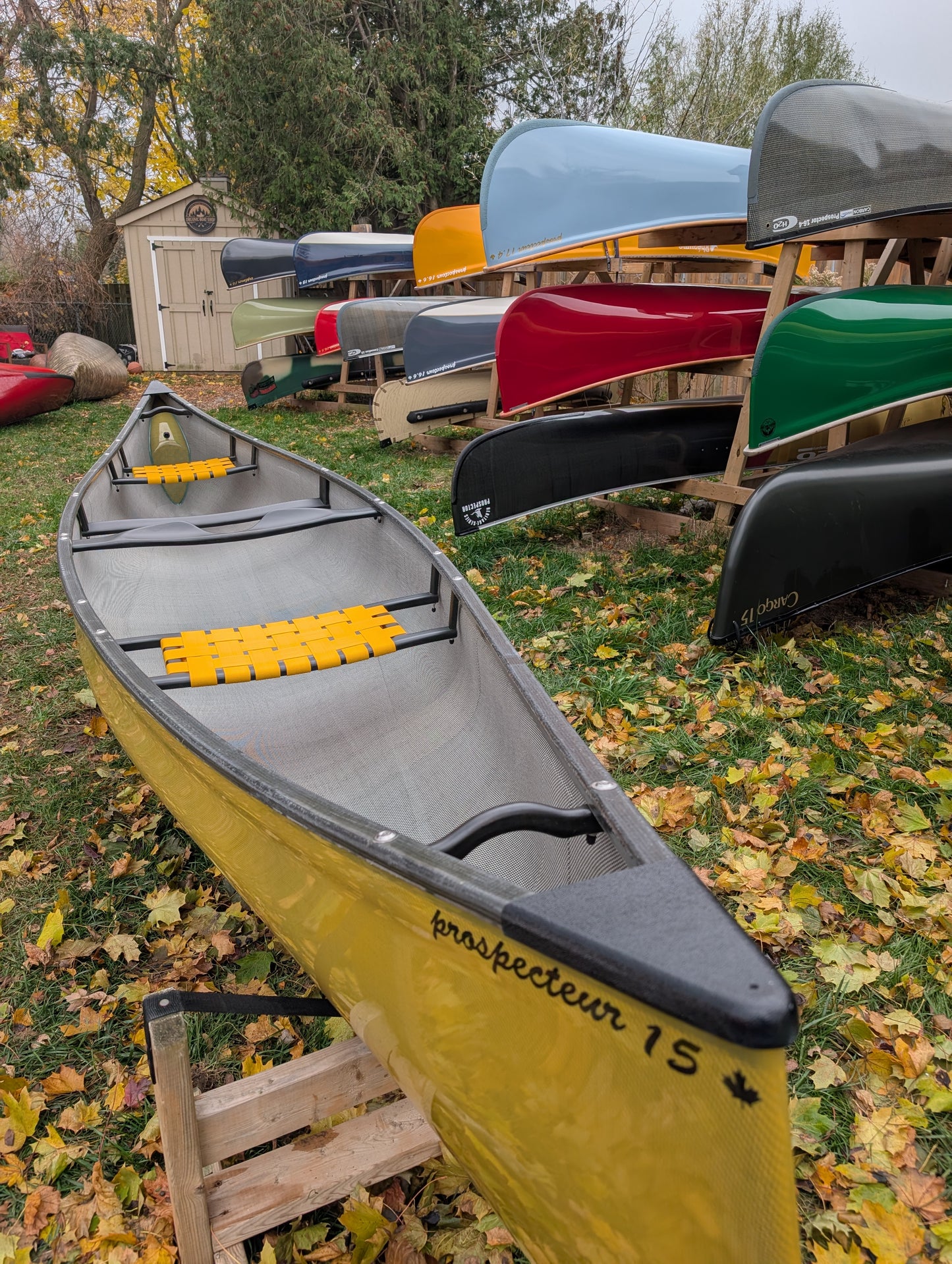 RHEAUME 15' PROSPECTOR KEVLAR CANOE