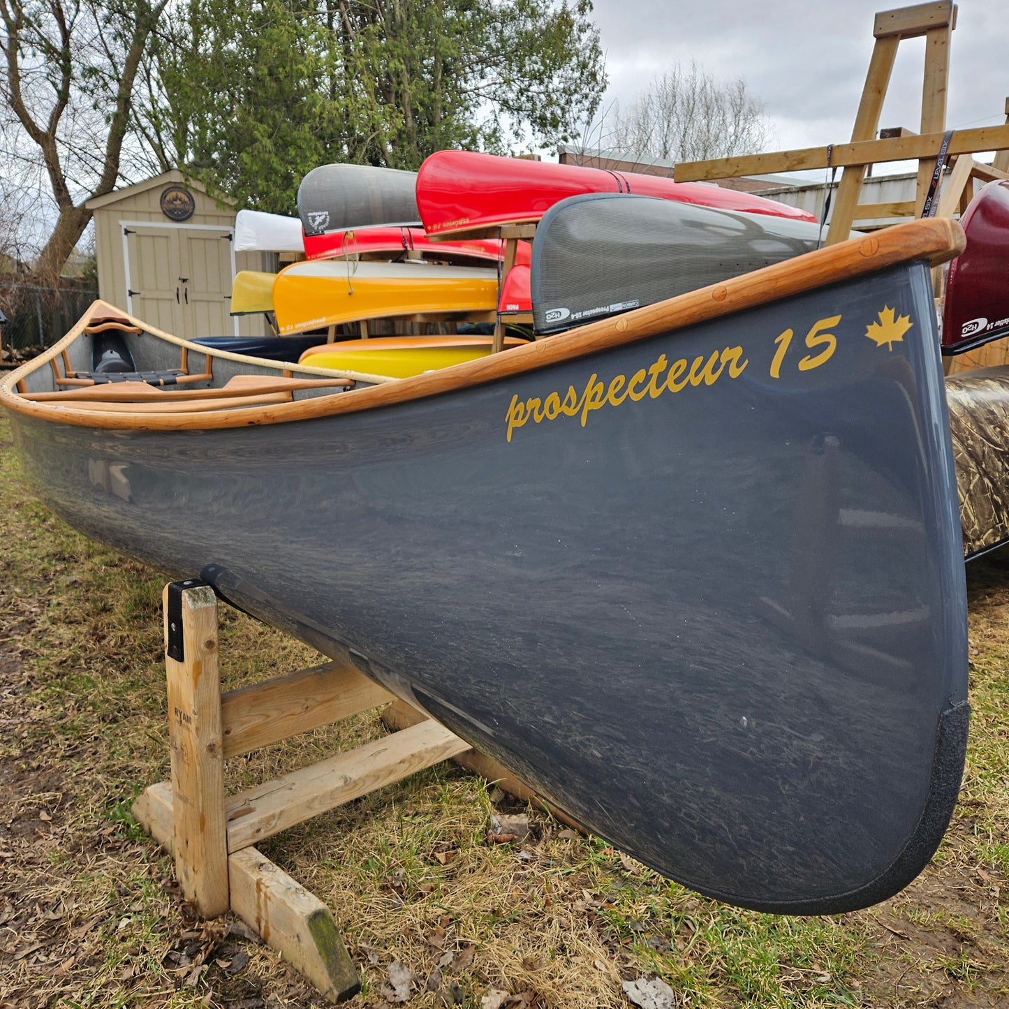 RHEAUME 15' PROSPECTOR KEVLAR CANOE