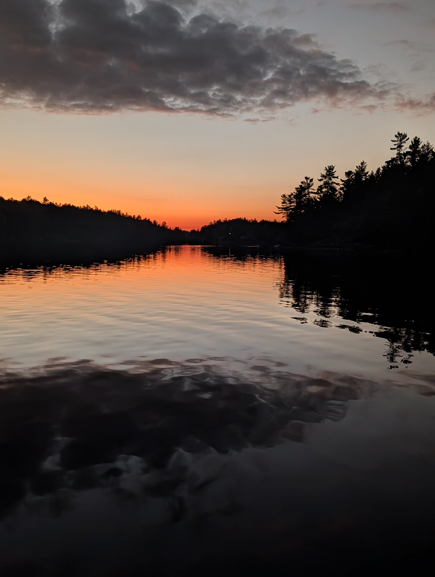 ICE OUT FRENCH RIVER WEEKEND
