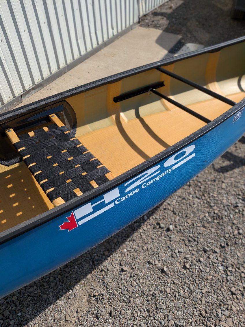 H20 Solo 15'6" Pro Lite - Kevlar Blue with skid plates