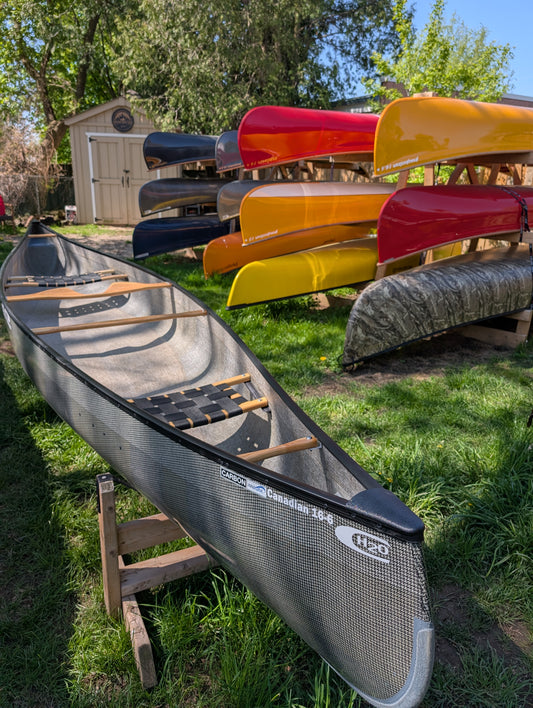 H2O CANADIAN 16'6 EPOXY w/UV SHIELD BRUTE FORCE KEVLAR